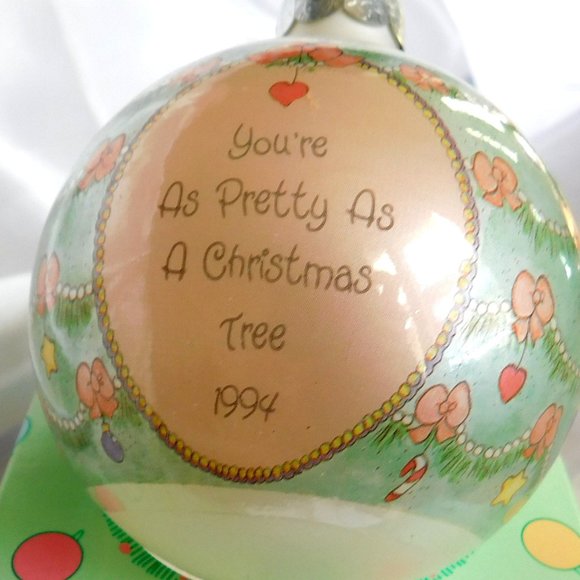 Precious Moments 1994 Glass Ball Bulb Ornament You're As !!!!!!!  in box - Picture 6 of 9